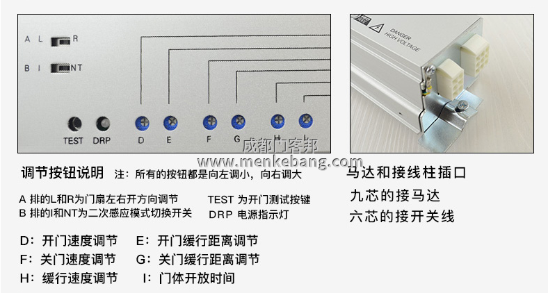 凱菲特自動門控制器說明書 凱菲特自動門控制器說明書