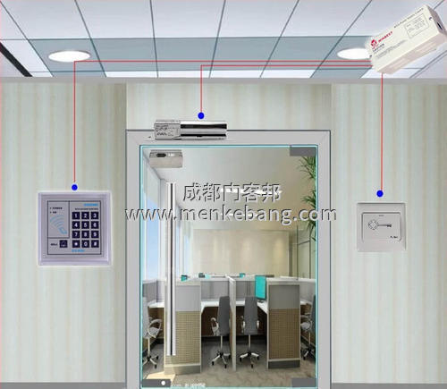 成都門禁玻璃門效果圖  【定做/安裝/價(jià)格】